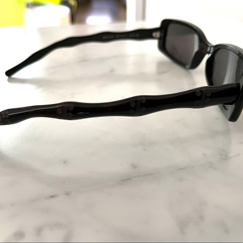 Vintage Bamboo Dark Tortoise Italian Sunglasses Michael Kors Glasses Frame 18629 - Picture 8 of 10